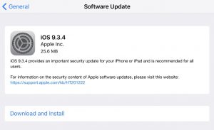 iOS-9.3.4-update IOS 9.3.4 Yayınlandı