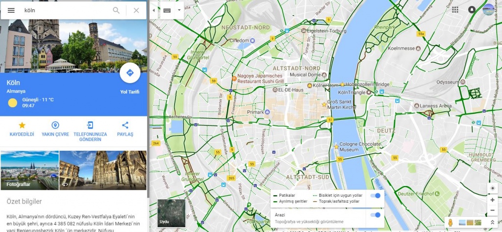 Google Haritalar(Google Maps) Nasıl Kullanılır?